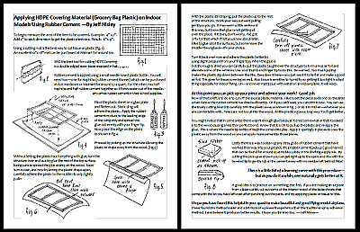 Applying HDPE Covering Material thumb