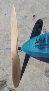 Balsa Propeller and Free Wheeling mechanism - Jeff Nisley's Bostonian Bludgy by Ed Lidgard