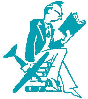 Teal Library guy 300