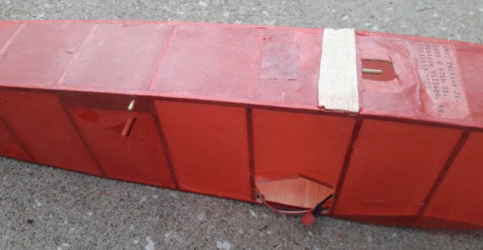 Paul took up the project soon after Suman first flew the plane as an RC. Through rewiring alone he removed about 12 grams, which is a tenth of the model's dry weight!