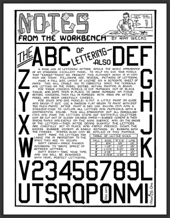 PLANS & DOCUMENTS – KC FREE FLIGHT AËROMODELLING WEBSITE